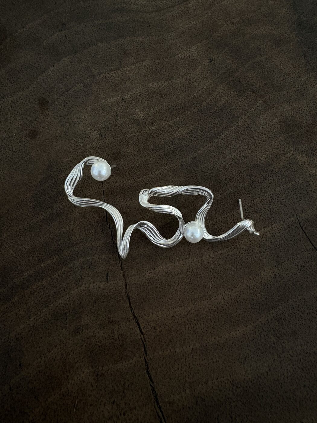 earcuff ماری مروارید